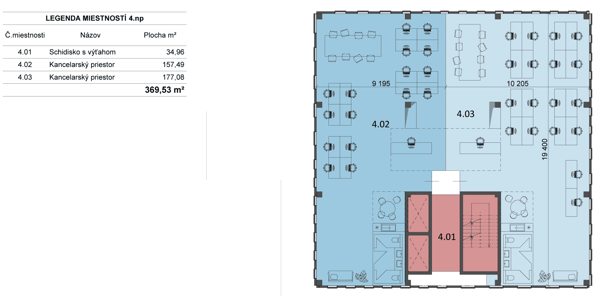 Kancelársky priestor 4.02 - 2